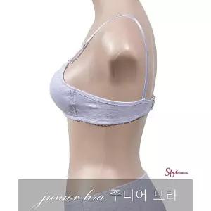 조은 A컵 속옷 주니어 브라 베이직 초등 스포츠 2단계 여아 청소년 학생 어린이uvw098