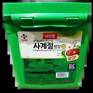 사계절쌈장 (해찬들 6.5K) 업소 식당용 잡내제거 생선구이쌈용 한정식집 고
