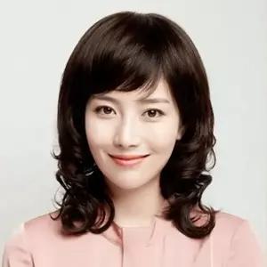 중년 여성 전체 가발 자연스러운 굵은 웨이브 볼륨 가발-WFOLHWZ