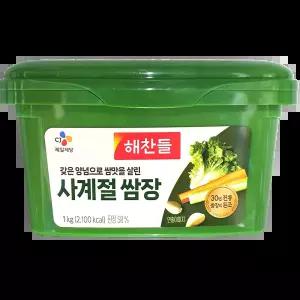 사계절쌈장 (해찬들 1K) 업소 식당용 조림용 쌈채소용 쌈밥집용 배달전문점