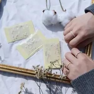 담수 진주 비즈 반지 만들기 DIY 세트 3type Dahlia 집에서할수있는취미 집콕놀이 여자반지