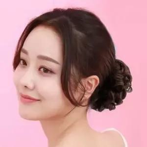 곱창가발 업스타일 똥머리 사각곱창 뉴앤디 똥머리끈