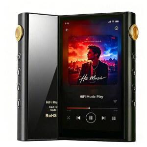 안드로이드가 탑재된 GIEDYU 고해상도 뮤직 플레이어 MP3 - 듀얼 ESS9018Q2M DAC 칩 13시간 플레이타임 블루투스 5.2 WIFI USB 디지털 오디오 플레이어 4.4MM 밸런스 출력 ISO /DTS /DSD512 지원 vQZ