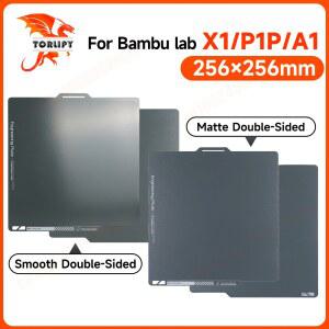 Bambu 빌드 플레이트 X1carbon PEI 부드러운 대나무 실험실 257x257mm A1 X1 bambu P1S P1P smooth pei
