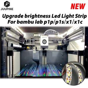 Bambu Light P1p P1s X1 X1C LED 라이트 스트립 용 0 3A 키트 5V 150cm 하이 엔드 조명 램프 밝음
