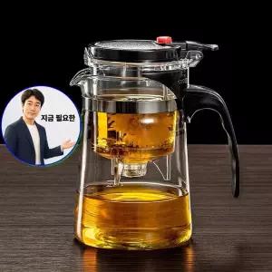 지금 필요한 500ml 내열유리 차포트 GDM 내열유리주전자 물병