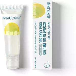 IMMO 오존 구강 관리 젤 완전한 신선한 숨결을 위한 및 에센셜 깊은 세정을 천연 불소 프리 솔루션 레몬 향