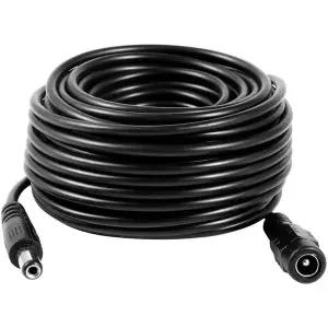 Uvusee CCTV 10 5M 15M 20 오디오 보안 카메라 용 2.1x5.5mm Dc 12v 전원 연장 케이블 Ip 카메라 Dvr 독립