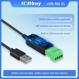 USB 485 직렬 포트 변환기 통신 IO PLC 모듈 CH340