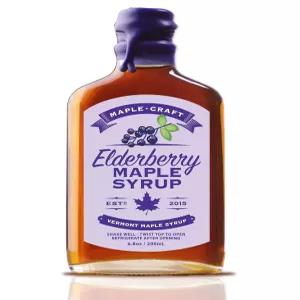 엘더베리 메이플 시럽(200ml) 팬케이크 와플 칵테일 맛 마리네이드