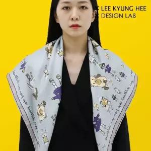 가을 숄 스카프 앙쥬 블루 키치 감성 데일리 코디 아 (W9677BB)