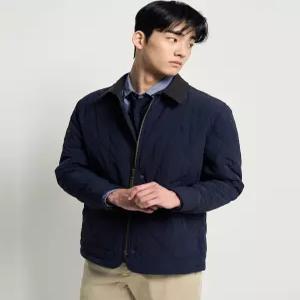 빈폴 멘 다이아 퀼팅 패딩 사파리 네이비 BC6138CP1R 5890031