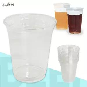 영스타 맥주 주스컵10p 410ml 일회용 투명컵 아이스컵 맥주컵 주스컵 (WB07CD9)