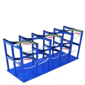 가스통 보관대 LPG 산소통 대용량 병원 수납 거치대 안전