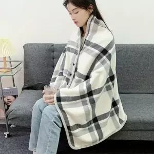 극세사 입는담요 어깨담요 똑딱이담요 입는담요 밍크담요 극세사담요 극세사무릎담요