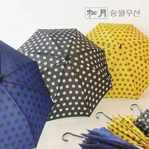 송월 스윗하트 장 도트 우산 3단우산 송월우산 송월 (WAC6DB7)