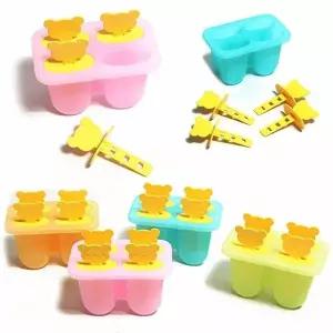 대코 실리콘 아이스크림틀4구-투명1p 아이크림틀 (WDD9BAE)