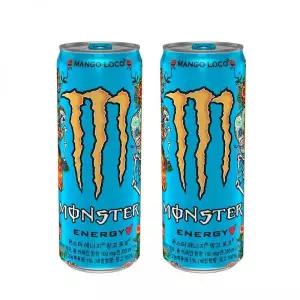 매장정품 MONSTERENERGY 몬스터 에너지 망고로코 355CAN X24