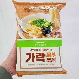 풀무원 가락 유부 우동 425.2g 아이스박스포장