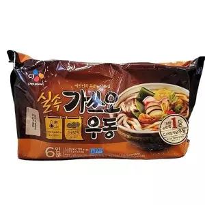 일반포장 CJ 가쓰오우동 1.335kg (6인)