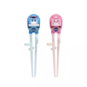 로보카폴리 젓가락 1단계 2개세트 (폴리+앰버)