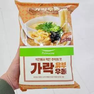 풀무원 가락 유부 우동 425.2g 아이스박스포장