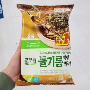 풀무원 들기름 메밀 막국수 391.4g 아이스박스포장