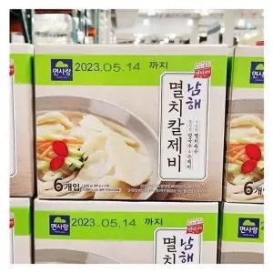 면사랑 남해 멸치칼제비 180g X 6개입