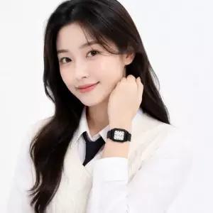 카시오 CASIO LQ-142-7BDF 아날로그 스퀘어 수능 학생 여성 우레탄시계