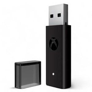 PEGLY Wireless Adapter with Original IC 10 Windows PC Compatible for Chip 11 Controller One Xbox