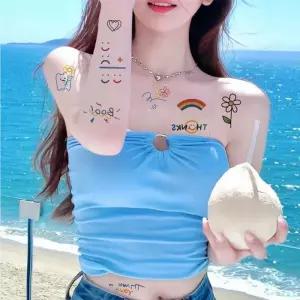 [10매 세트] 러시 미니 패션 타투 스티커