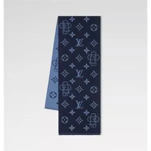 [LOUIS VUITTON]루이비통 모노그램 비비엔 스카프 네이비 M77129 101264262