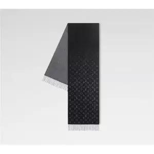 [LOUIS VUITTON]루이비통 모노그램 그래디언트 스카프 블랙 M71607 101264362