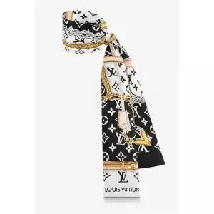 [LOUIS VUITTON]루이비통 모노그램 컨피덴셜 방도 스카프 블랙 M78656 62856739