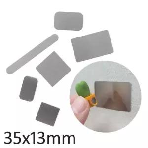 다용도 부착식 사각 철판 35X13mm X20개 자석 거치용 (WB8620B)
