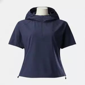 코오롱스포츠 KOLON SPORT 여성 에어도트 집업 후드 반팔 티셔츠 JKTCM26342NAY 337868