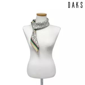 [백화점 홈쇼핑 정품] 닥스 DAKS 실크 쁘띠 스카프 SKD005