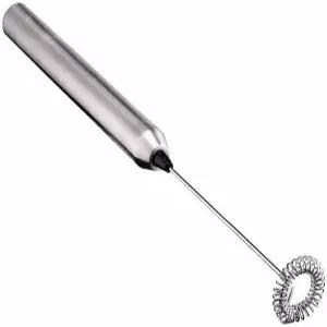 Aphse Milk Frother 휴대용 전기 우유 거품기 미니 믹서기 스테인리스 스틸 터치 에스프레소 믹서 배터리