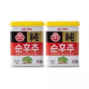 오뚜기 순후추 50g x 2개