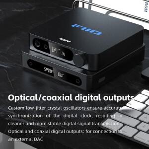 Fiio Dm13  휴대용 스테레오 CD 플레이어 긴 배터리 수명 USB 리핑 지원 맞춤형 광/동축