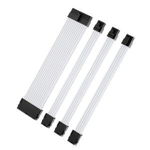 PC 슬리브 전원 케이블 연장 케이블세트 30cm 24핀 GPU PCIE 8Pin CPU 18AWG