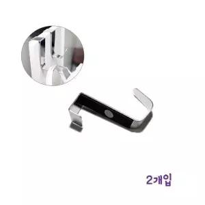 [하프클럽/알티피아]스텐 도어훅 1구 2p 다용도 옷걸이 문 후크 걸이