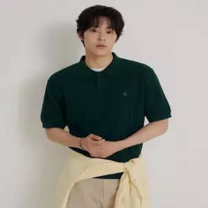 빈폴 멘 미니 케이블 칼라넥 니트 - 그린 BC6451C44M 6444666