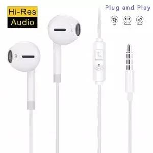 1/5/10PCS 3.5mm 범용 유선 헤드폰 휴대폰 컴퓨터 등을 위한 편안한 스테레오