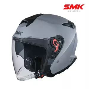 SMK 오토바이 바이크 오픈페이스 헬멧 GTJ MA600 그레이 KC ECE 안전