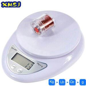 타이머저울 5kg 1g 1kg 1g 휴대용 디지털 저울 LED 전자 우편 음식 무게 측정 주방