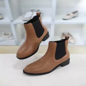 [블리아르]소가죽 여성 첼시 숏 앵클 부츠 4cm BLMD500817