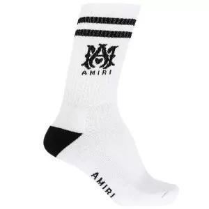 아미리 logo print socks 12001041350920 TP724164380