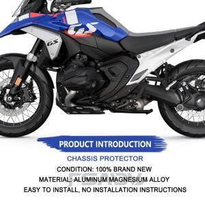 BMW R1300GS GS R ADV 2024 카본 모터사이클 엔진 보호 커버 섀시 가드 스키드 플레이트 프로텍터