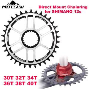 스램체인링 MOTSUV 12s 체인링 30T 32T 34T 36T 38T 40T 시마노 다이렉트 마운트 크랭크 FC M9100 M8100 M7100 SM CRM95 CRM85 CRM75